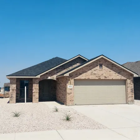 New construction 3-bedroom house in beautiful Midland with 2 car garage access.