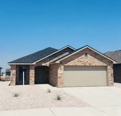 New construction 3-bedroom house in beautiful Midland with 2 car garage access.