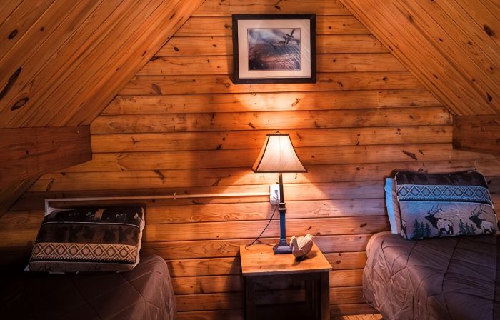 2 Lakeside : Charming 2-bedroom cabin with AC, WiFi in welcoming Solgohachia
