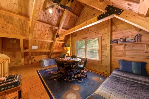 Breath Taking Log Mountain Lodge  inside Rumbling Bald Resort - 2-Star