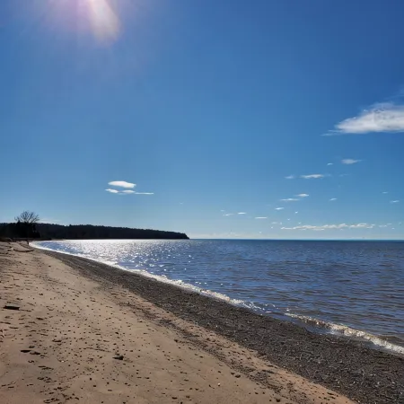 Two bedroom cottage near beautiful Herbster beach.