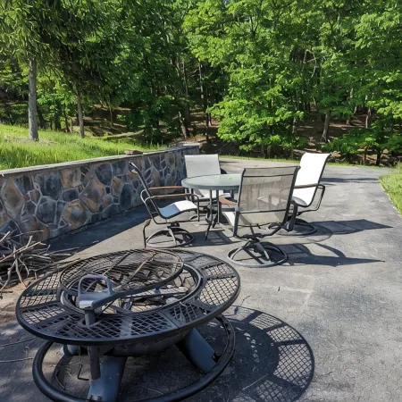 Private, light filled retreat space...     with your own pickleball court!
