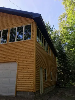 Brimley Beach home next to Brimley State Park - 4-Star