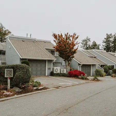 A quiet oceanfront hideaway on the shoreline of Nanoose Bay.