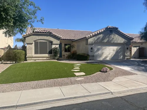 Four bedroom home on golf course.