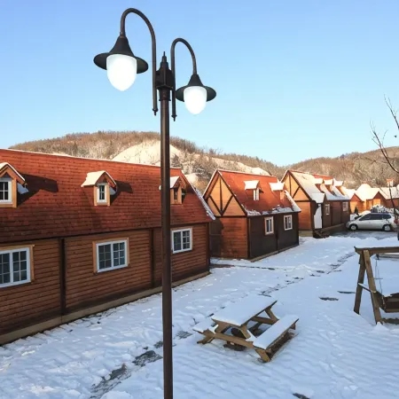 Wonju the Finland Pension Отели рядом с достопримечательностью «Поле для гольфа Oak Valley Resort»