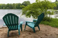 Lakefront Home on quiet sandy lake near peaceful Wautoma Kayaks, Canoe, beach - 3-Star