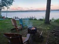 Gorgeous Waterfront with Dock & Mountain Views on Winnisquam - Sleeps 10