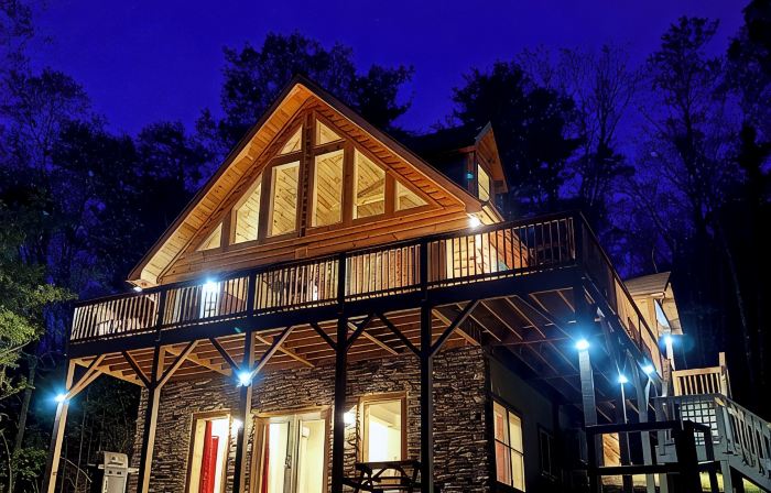 Spacious 5-king bedroom cabin with private bathrooms minutes from Asheville.
