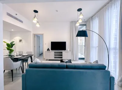 グリーンコミュニティ1BR 15分海へ ドバイ・プロダクション・シティのホテル