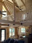 The Blackbear 4 bed log cabin with loft and cathedral ceilings - 3-Star