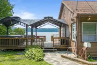 Lakefront Home - Seneca Wine Trail Hot Tub & Sunset View with Firepit, Private - Boutique