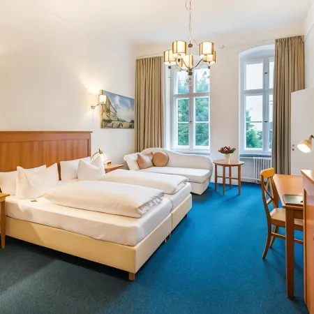 Hotel Brandies an der Messe Отели рядом с достопримечательностью «Станция метро Kaiserdamm»