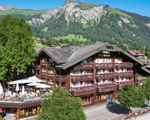 Hotel Kreuz Lenk Hotel di Lenk