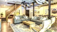 On 7 Acres, Sleeps 16, Huge Gameroom, Hot Tub, Near Slopes - Alphydda