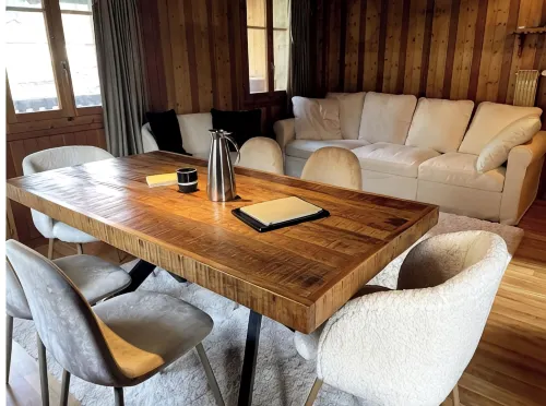 Swiss Mountain Chalet, Wooden Interior, Cosy, with a Beautiful View - 2-Star