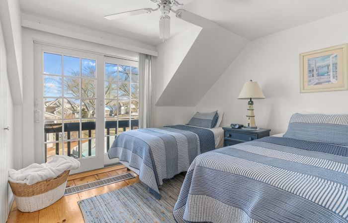 Maushop Village, 2-Bedroom, 1.5 Baths, Sleeps 4,  A/C, Patios & Private Beach