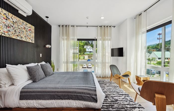 Penthouse studio suite, downtown White Salmon, suite 15