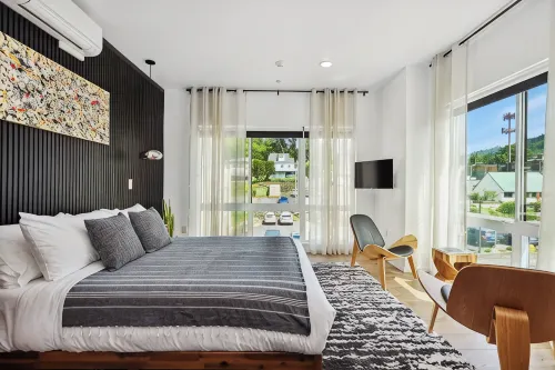 Penthouse studio suite, downtown White Salmon, suite 15 - 3성급