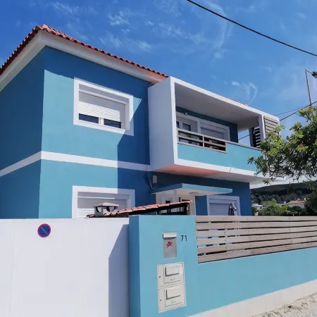 Lisbon Beach Apartments 8. Beach 5 minut-terrace-barbecue-pets welcome-wifi