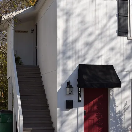 Loft Mckinney is an upstairs studio efficiency apartment seven blocks from