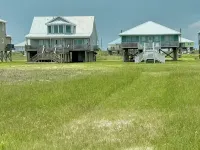 Private Waterfront Bay Beach. Huge Back Deck Overlooking the Bay.  Bring Dogs! - Balkon
