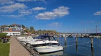 Top Vacation Apartment Near the Beach with a Great View of the Water and Stralsund - Homestays