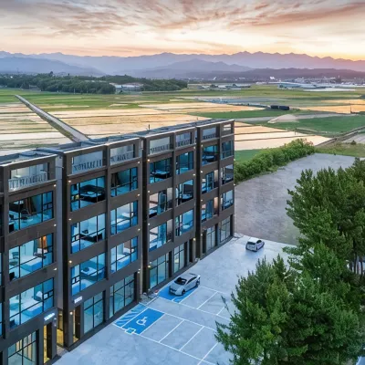 Gangneung Music Time Spa Pension Hotel in zona Biblioteca di Sungju
