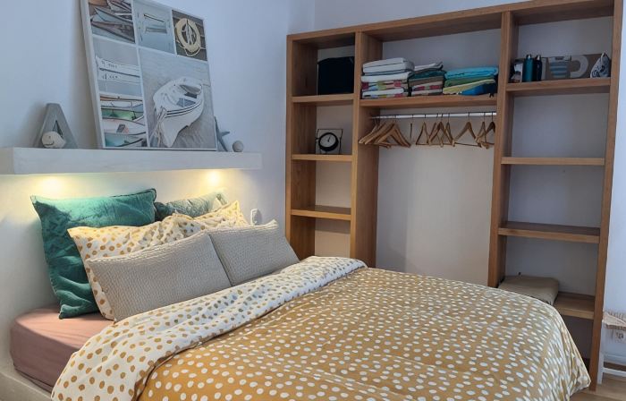 Luxury apartment in Crete with private pool, sea and mountain views.