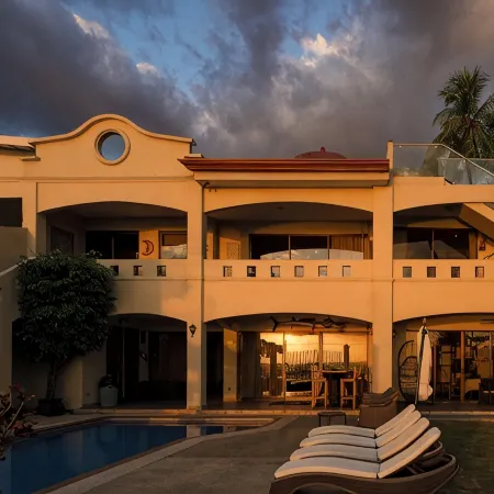 9 Br Luxury Oceanfront Villa South End of Jaco Beach, Nicest Part of Jaco Beach!