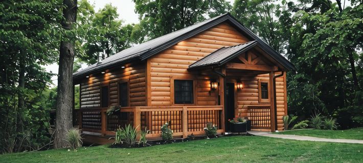 Luxury Treehouse Cabin over Salt Creek - Cabin 1 Hotels in Wayne County