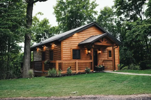 Luxury Treehouse Cabin over Salt Creek - Cabin 1 - con encanto