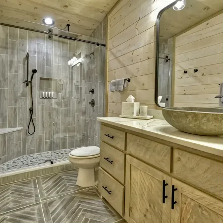 Keturah's Creek - Luxury Couples Tiny Cabin - 8 acres