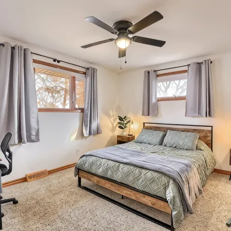 Close to Everything! w/ Sauna, Fireplace, & Large Backyard