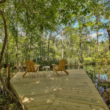 Watch the Manatees Swim by from This Peaceful Retreat with a Private Dock