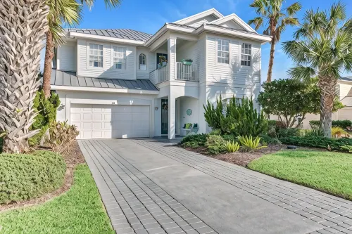 Cinnamon Beach House 6BR-6Ba PrivatePool Hot Tub Steps to the Beach Sleeps 18 - Beach