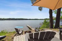 Lakefront Pine Retreat in Lewiston - 1 Mile from Garland Golf Resort - 3 étoiles