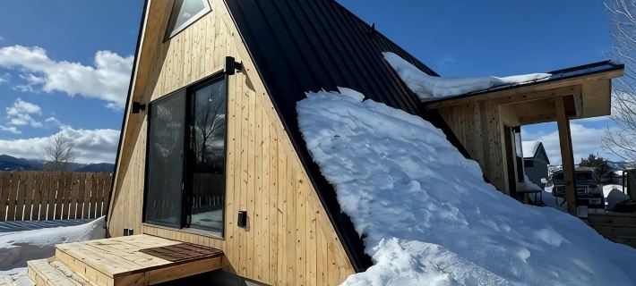 Stylish Nordic A-frame in Downtown Victor Hotels in Victor