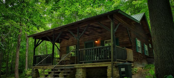 Cozy Cabin Among the Trees - Rustic Charm, Modern Comforts,  26 Secluded Acres Hotels in Somerset County