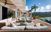 Stunning 360° Views of Magens Bay, St.John & BVI's. Luxury 6 bedroom villa - Wifi