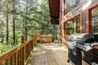 阿利耶斯卡附近帶熱水浴缸的小屋風格木屋 - 小木屋