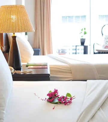 ห้องซูพีเรียร์ เตียงแฝด พร้อมระเบียง