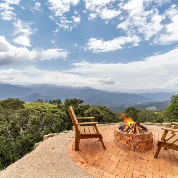 Cabin with Mountain View in Anitápolis VST032
