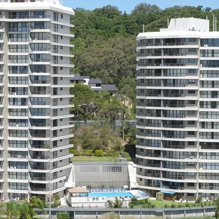 Gemini Court Holiday Apartments Отели рядом с достопримечательностью «Берли-Хедз»