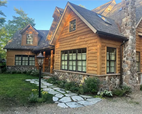 Storybook Pines — A Lakefront Family Reunion Retreat Hotels in Wakefield