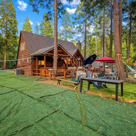 Blue Lake Springs A-Frame Of Mind Cabin in Arnold