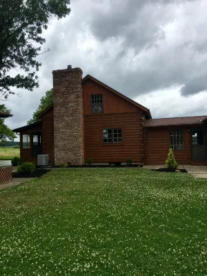 原木小屋葡萄園內靜居