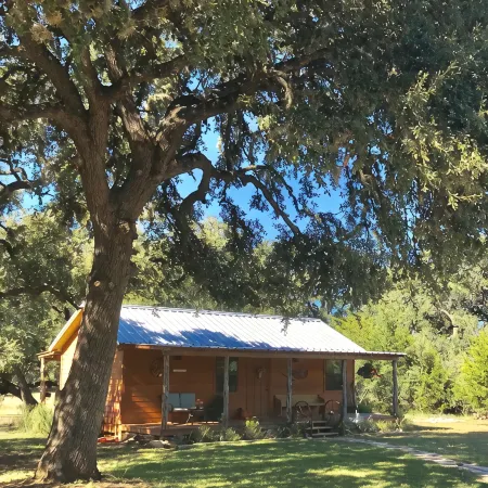 Secluded Ranch Cabin Between Garner and Lost Maples