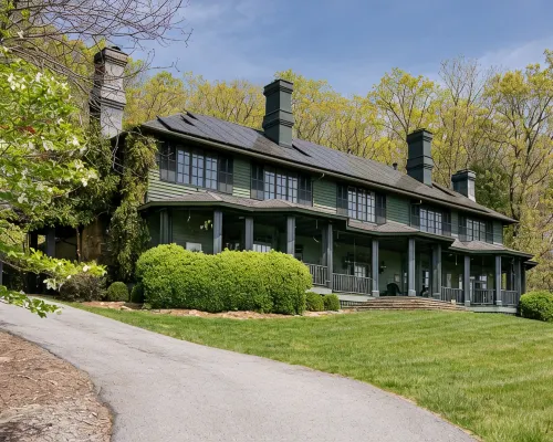 Wintersun.. A World Class Private Estate Atop A Mountain 15 min from Asheville Hotels in Fairview