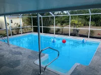 2 bedroom pool house Port Charlotte. Close to shopping. -  Privatzimmer